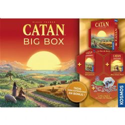 JEU CATAN - BIG BOX (JEU DE BASE + UNE EXTENSION + 5 SCÉNARIOS)